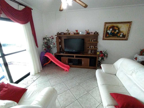 Imagem 3 de 12 de Apartamento 3 Dormitórios Frente Mar - Vila Caiçara Ams159