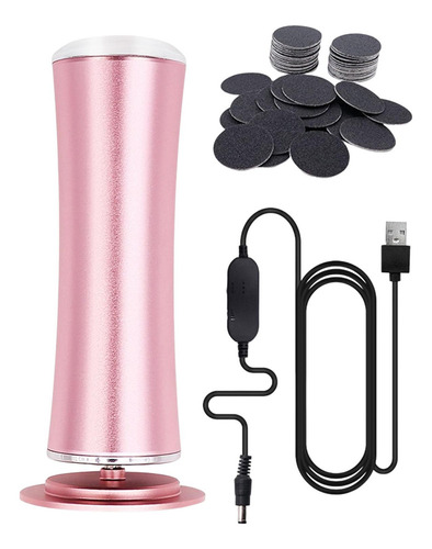 Removedor De Callos De Pie Eléctrico Amoladora De Rosado