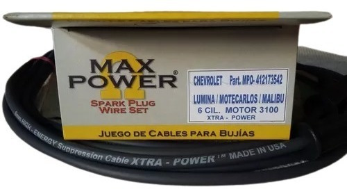 Cables De Bujias Lumina-montecarlos-malibu 3100 Con Garantía