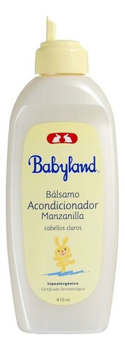 Babyland Acondicionador Manzanilla Cabellos Claros 410ml