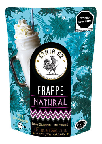 Frappé Base En Polvo, Etnia 52  - 500 Gr 