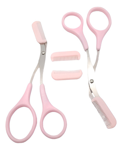 Tijera Para Cejas Con Peineta Set De 2 Unds