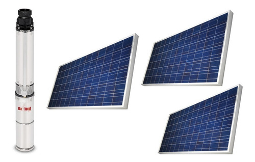 Bomba Sumergible Solar Munich 1 Hp C/ 3 Paneles 102 M Altura