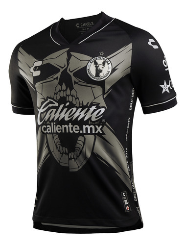 Jersey Charly Futbol Xolos X Call Of Duty 23/24 Hombre Negro