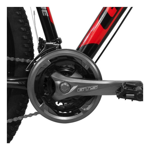 Imagem 4 de 4 de Mountain bike GTSM1 Ride New TSI aro 29 17" 21v freios de disco mecânico câmbios GTSM1 TSI cor preto/vermelho