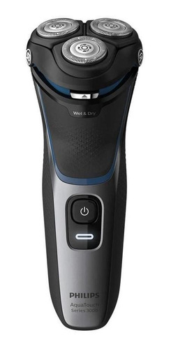 Imagen 1 de 6 de Afeitadora Recargable Philips Aquatouch S3122 Cortapatilla