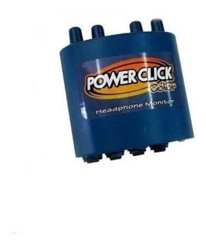 Amplificador De Fone De Ouvido Power Click Color Azul Blue