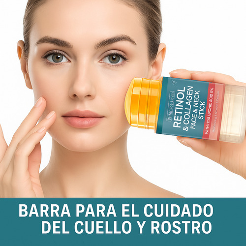 Barra Reafirmante Cuello Y Papada Retinol Colágeno 45g