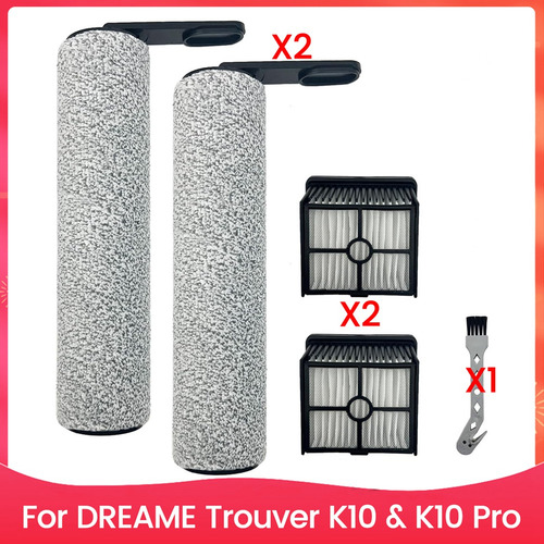 Kit De Rodillos Y Filtros Para Trouver K10 Y K10 Pro-fs