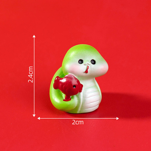 Djzh Sroje Figura De Serpiente En Miniatura De Resina De E