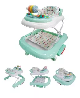 Andador Caminador Para Bebe Niña Niño Bunny Babykits Color Celeste