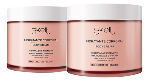 Kit Skelt Amalfi Sunset - Hidratante Corporal 200g