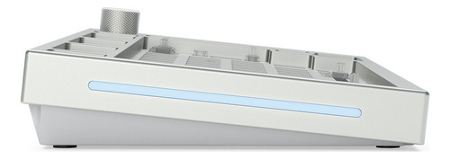 Carcaca Modular Para Teclado Mecanico Gaming Glorious Gmmk Branco Cinza