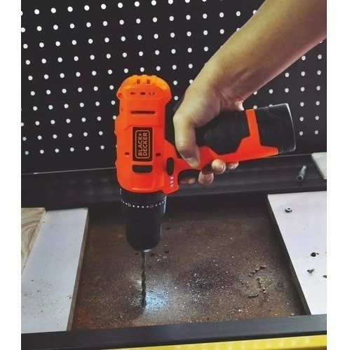 Taladro Percutor 3/8'' 10 Mm 12v Black & Decker Hp12-b2c