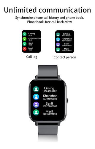 Monitor De Frequência Cardíaca, Smart Watch Para Apple Andro