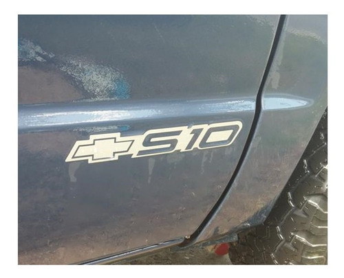 Sticker Chevrolet S10 Para Puertas De Pick Up