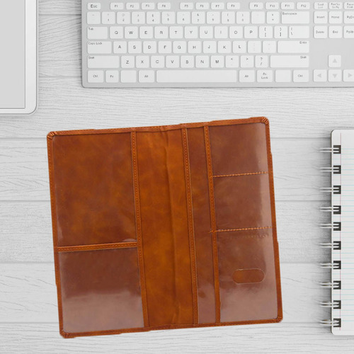 Organizador De Documentos Para Vehículo, Estuche Marrón