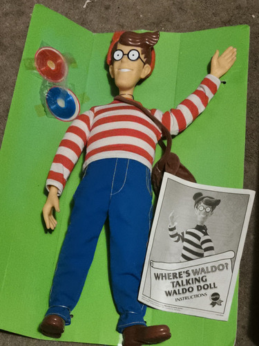 Muñeco Donde Esta Wally Parlante Año 1991 