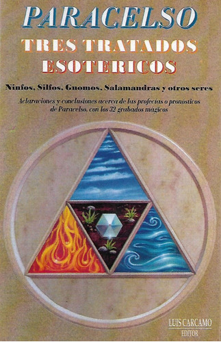 Libro Paracelso .tres Tratados Esotericos