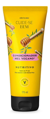 Condicionador Cuide-se Bem Feira Mel Vegano 170ml Boticário