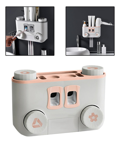 Soportes Para Cepillos De Dientes Montados En La Pared,