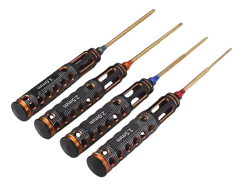 Juego De 4 Llaves Hexagonales Métricas Para Modelos De Rc,