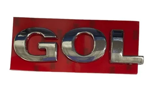 Emblema Cromado Tapa Baul Gol 2009-2016
