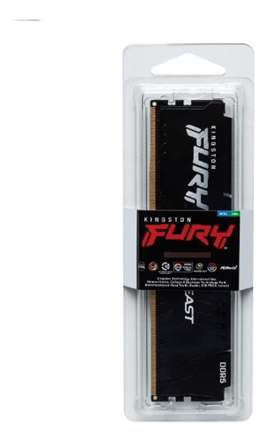 Memória Kingston Fury Beast Ddr5 De 32gb ( 1 X 32gb) 5600mhz