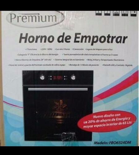 Promo-combo! Horno De Empotrar Y Tope De Cocina Premium