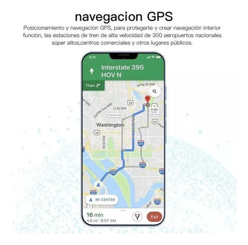 Android Celulares I13 Pro Max 6.3 Pulgadas Barato Ram1gb Y Rom16gb Azul