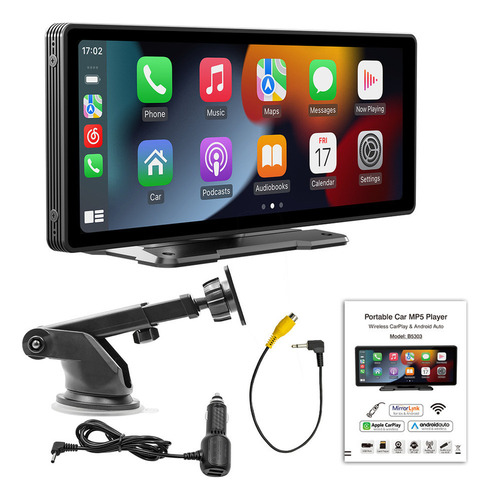 Estéreo Inalámbrico Para Coche Para Apple Carplay Android