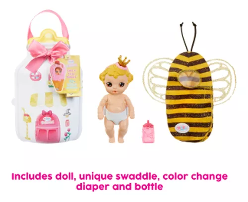 Baby Born Surprise - Muñecas pequeñas de 4 pulgadas, serie 6 – Desenvuelve  sorpresas; muñecas de bebé coleccionables; pañal que cambia de color, más