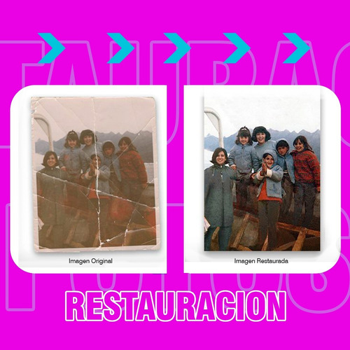 Restauración De Fotos - Photoshop