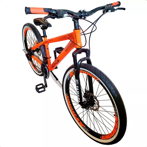 Bike Vikingtuff Aro 26 21marchas Cambios Shimano Freio Disco