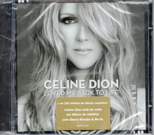 Cd Celine Dion  Loved Me Back To Life -lacrado