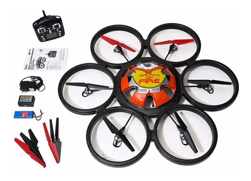 Drone Hexacopter Wl Toys Skywalker 2.4 Ghz 80cm V323