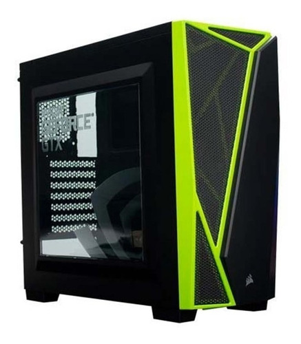 Gabinete Gamer Corsair Carbide Spec 04 Nvidia Edicion Verde