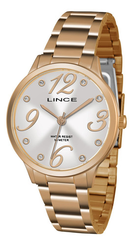 Relógio Lince Feminino Lrrh136l S2rx Rose Analógico