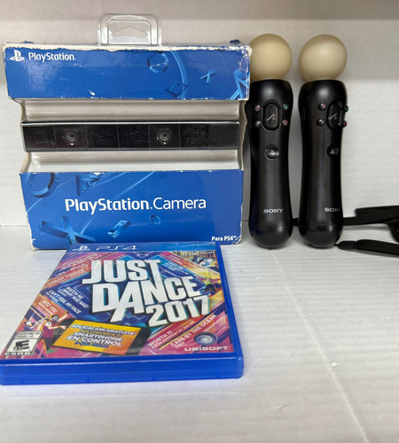 Ps4 Camara + Move Controles + Cargador (Usado)