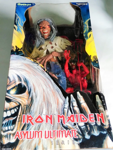 Iron Maiden Number Of The Beast 18   Art Asylum 2002 Figura 