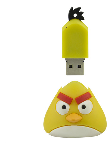 Pendrive Chuck De Angry Birds Amarillo 3d 32gb Usb 3.0