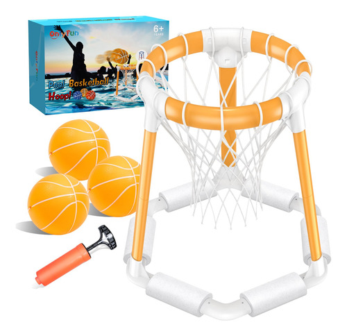 Swimming Pool Basketball Hoop Onlyfun Poolside W/ 3 Balls