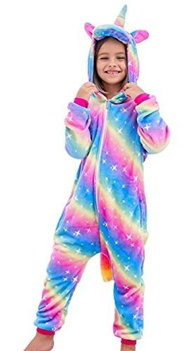 Chicas Unicornio Pijamas Onesie Traje De Animales Para ...