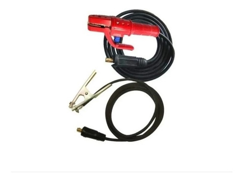Pinza Porta Electrodo 300a Masa Cable 25mm2 Borne Bronce Kit