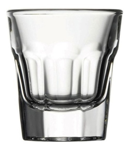 Set De 6 Vasos Vidrio Shot  Casablanca 36cc