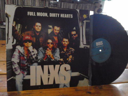 Inxs Full Moon Dirty Hearts Vinilo Lp 93 Ray C Hynde Eno 2°