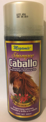 Shampoo De Caballo Para Uso Humano Muy Recomendable