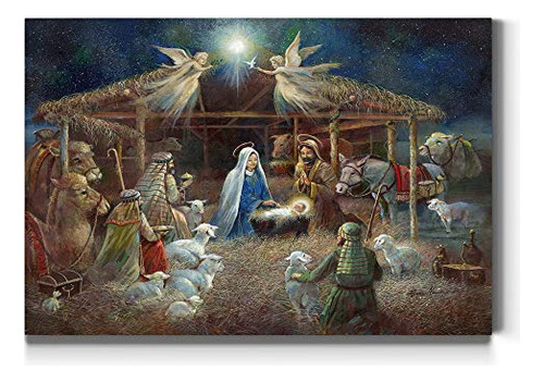 Decoración De Navidad Religiosa, Jesus Christ En Un G5xxp