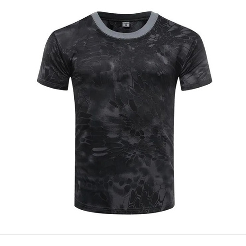 Camiseta Táctica Militar Para Senderismo O De Secado Rápido