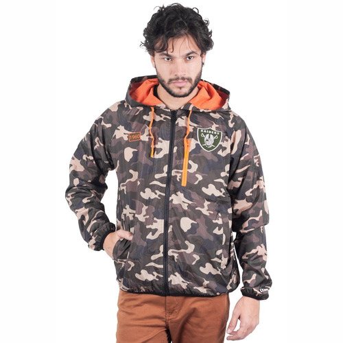 corta vento raiders camuflado